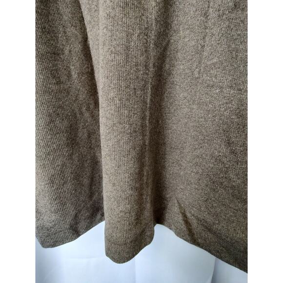 Method Men's X-Large Heather Brown Cotton Blend Henley Shirt Long Sleeve - Picture 4 of 11